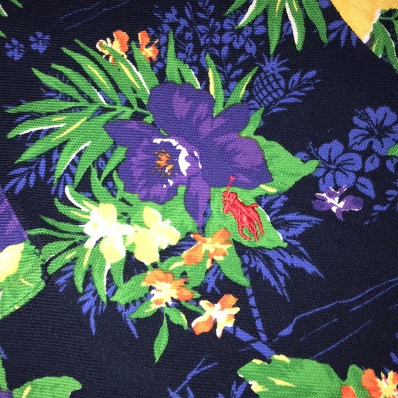 ALL OVER FLOWER PRINT POLO BY RALPH LAUREN POLO - Picture 2 of 4